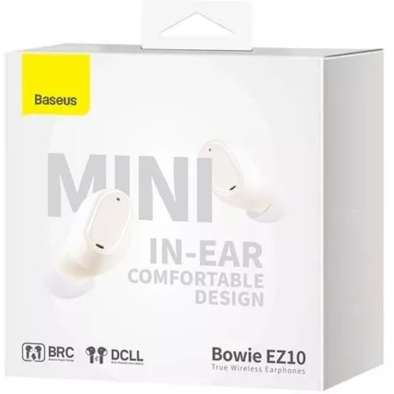 Наушники Baseus Bowie EZ10 (белый)