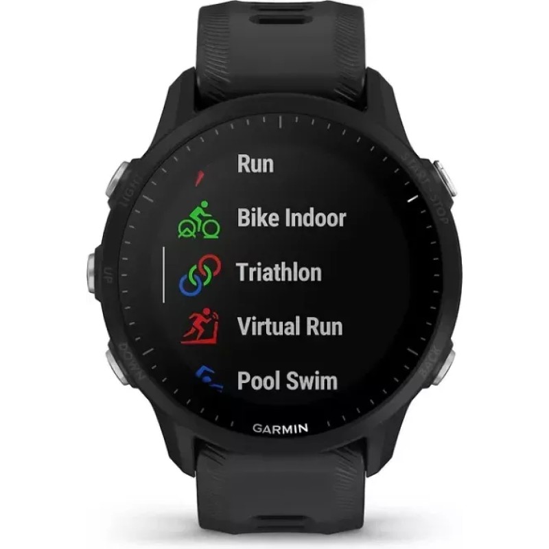 Умные часы Garmin Forerunner 955 Solar (черный)