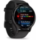 Умные часы Garmin Venu 3 (черный, с силиконовым ремешком)