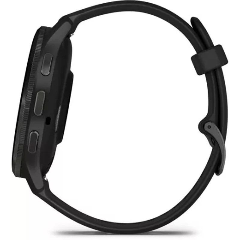 Умные часы Garmin Venu 3 (черный, с силиконовым ремешком)