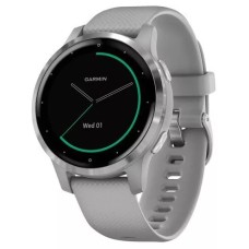 Умные часы Garmin Vivoactive 4s (серый/серебристый)