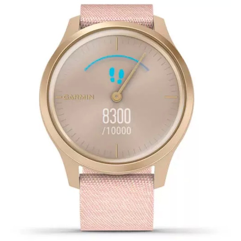 Гибридные умные часы Garmin Vivomove Style Light Gold/Pink