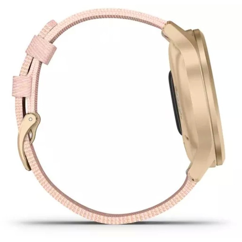 Гибридные умные часы Garmin Vivomove Style Light Gold/Pink