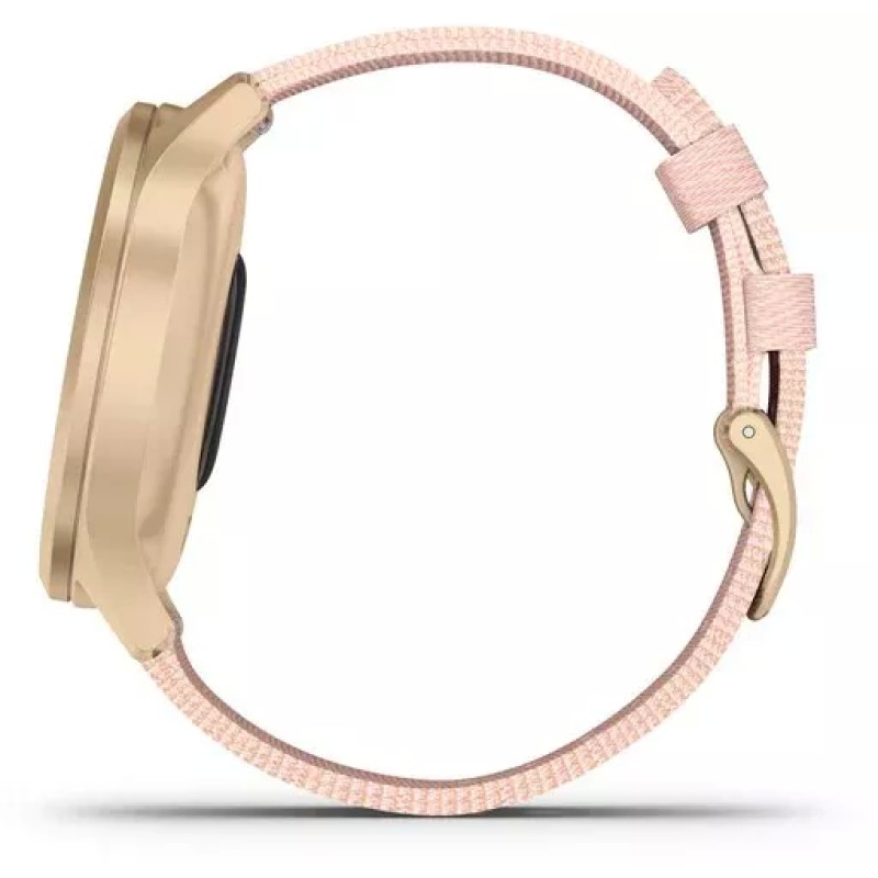 Гибридные умные часы Garmin Vivomove Style Light Gold/Pink