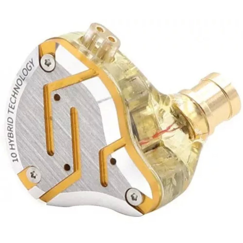 Наушники KZ Acoustics ZS10 Pro без микрофона (блики золотого)