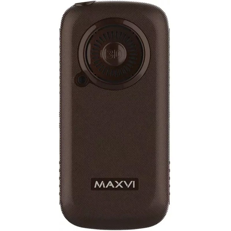 Мобильный телефон Maxvi B5ds (коричневый)