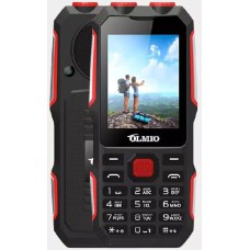 Мобильный телефон Olmio X02 (черный/красный)