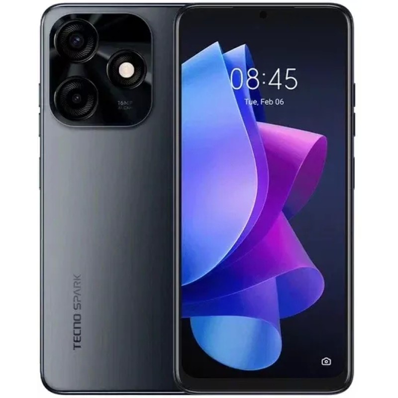 Смартфон Tecno Spark 10C 4GB/64GB (черный)