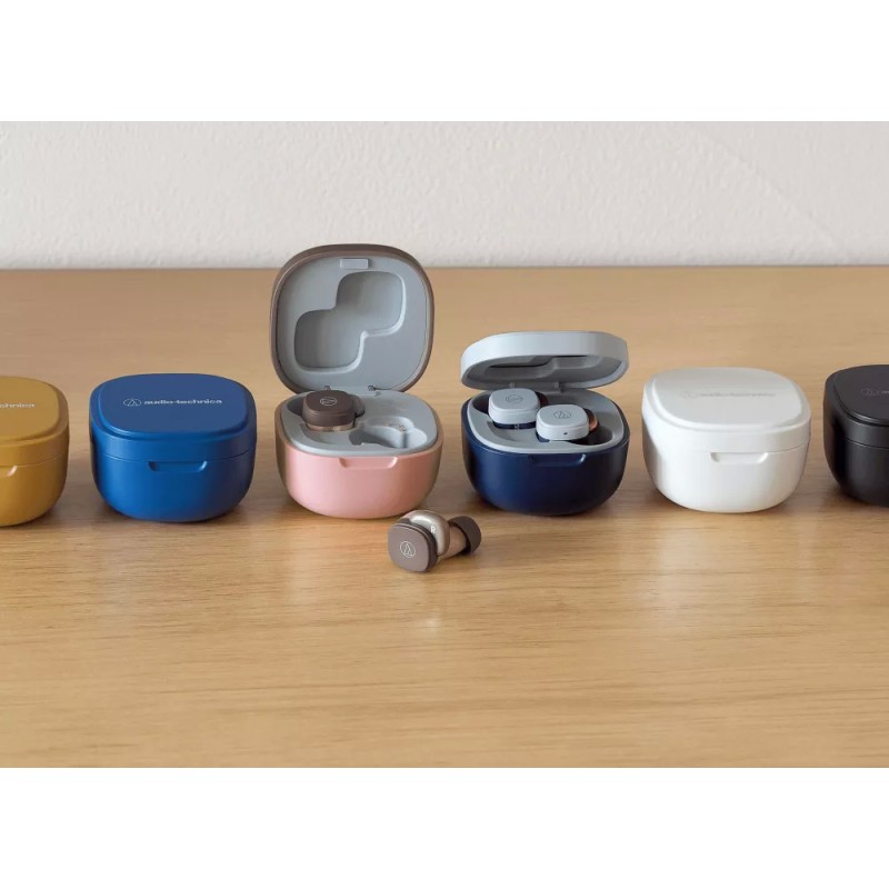 Наушники Audio-Technica ATH-SQ1TW (коричневый/розовый)