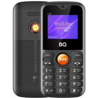 Мобильный телефон BQ BQ-1853 Life (черный/оранжевый)