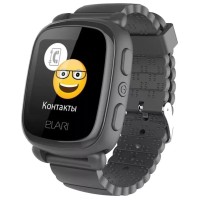 Детские умные часы Elari KidPhone 2 (черный)