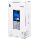 Мобильный телефон F+ B280 (серебристый)
