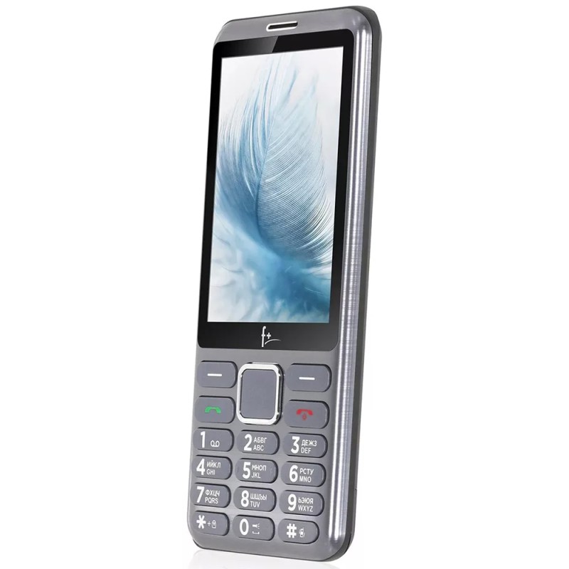 Мобильный телефон F+ S350 (светло-серый)