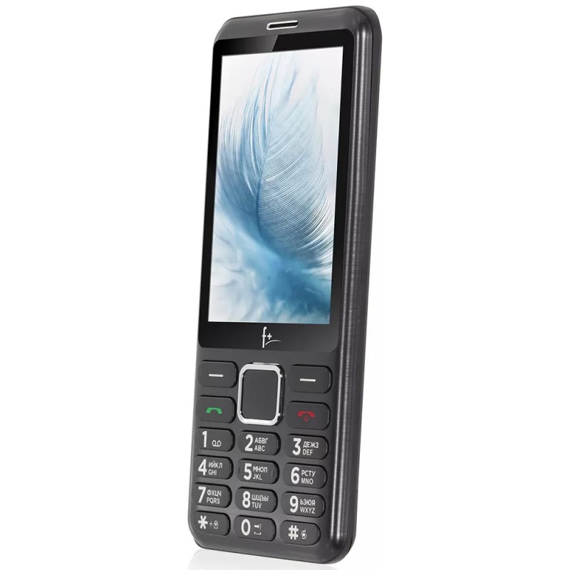 Мобильный телефон F+ S350 (темно-серый)