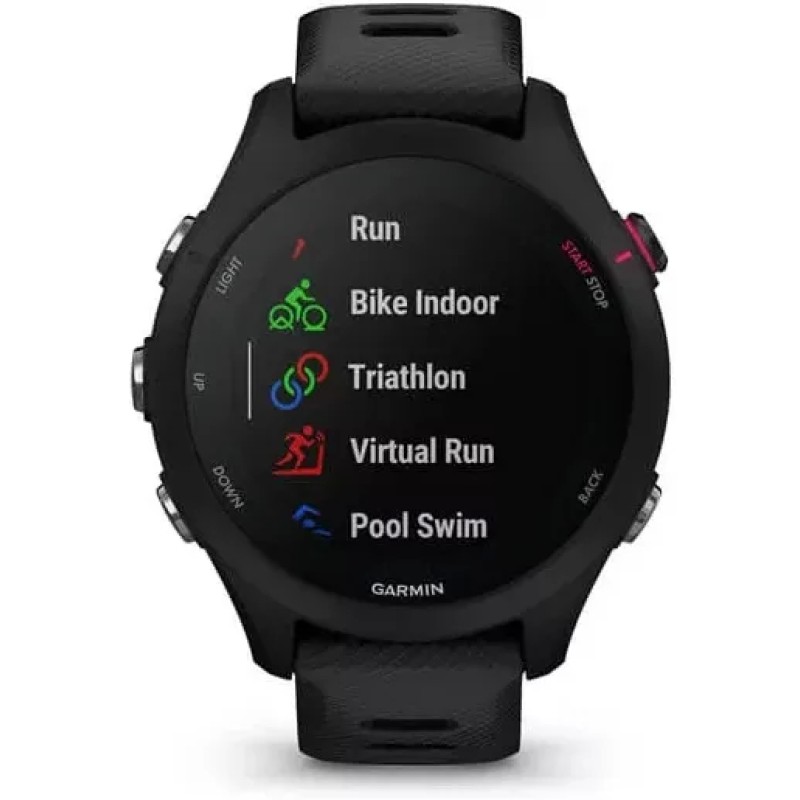 Умные часы Garmin Forerunner 255S Music 41 мм (черный)