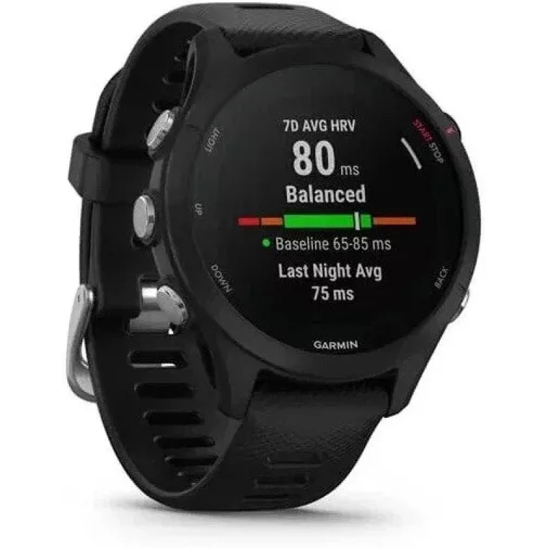 Умные часы Garmin Forerunner 255S Music 41 мм (черный)