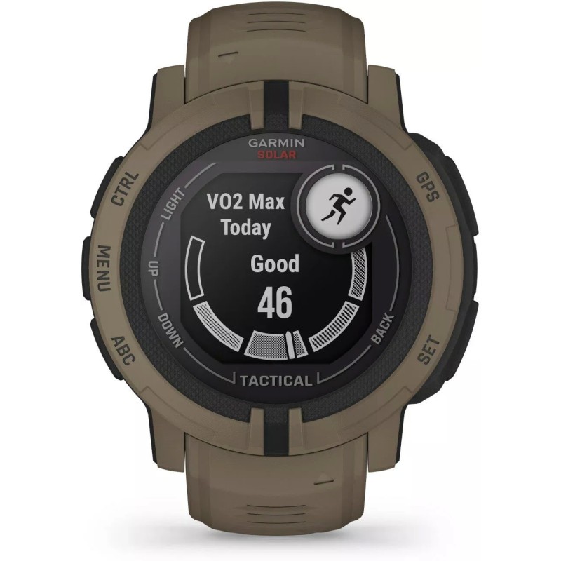 Умные часы Garmin Instinct 2 Solar Tactical Edition 45 мм (коричневый)