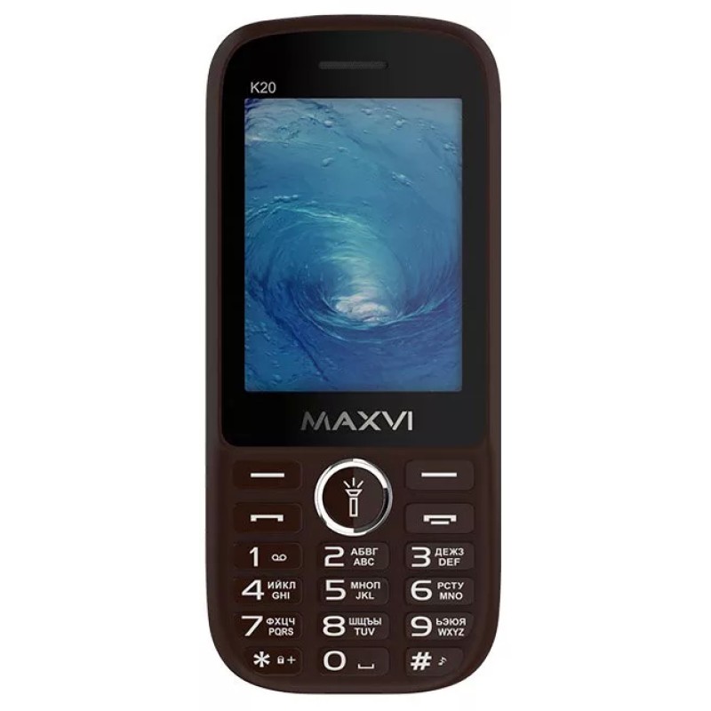 Мобильный телефон Maxvi K20 (коричневый)