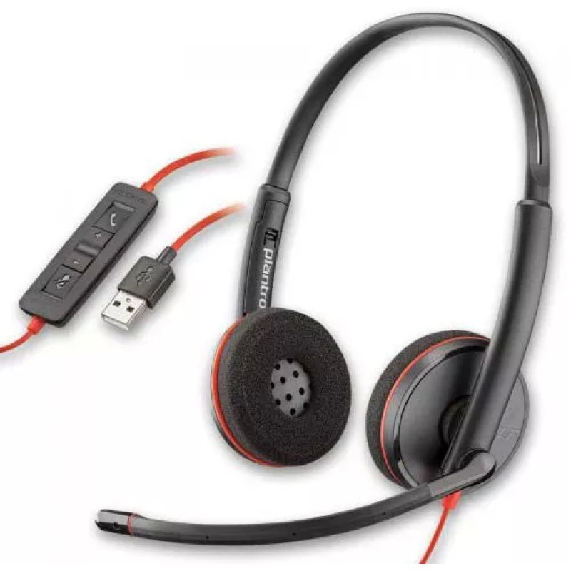 Наушники Plantronics Blackwire C3220 USB-A