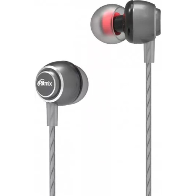 Наушники Ritmix RH-150MC (серый)
