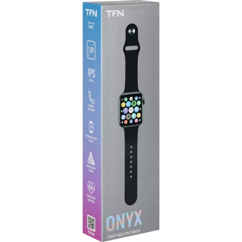 Умные часы TFN T-Watch Onyx (черный)