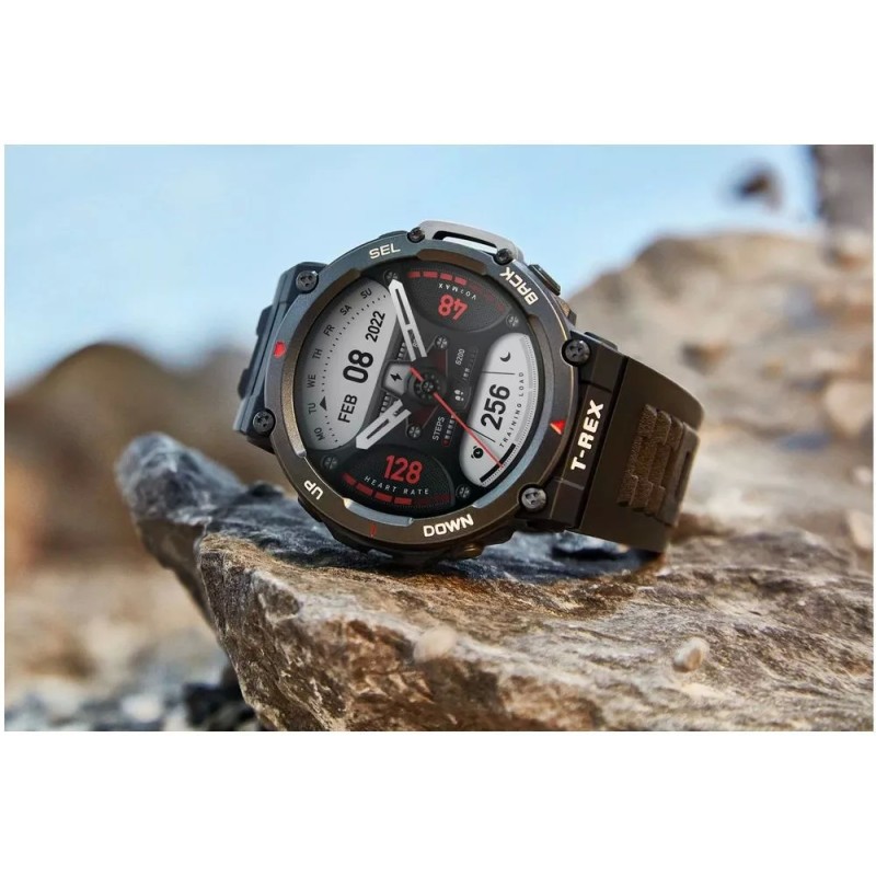 Cмарт-часы Amazfit T-Rex 2 (угольно-черный)