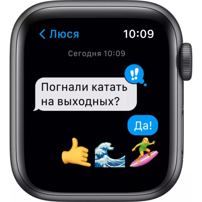 Умные часы Apple Watch SE 40mm Aluminum Space Gray (MKQ13)