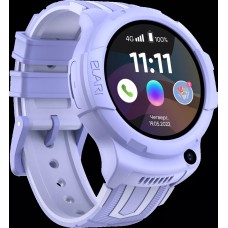 Детские умные часы Elari KidPhone 4G Wink (сиреневый)