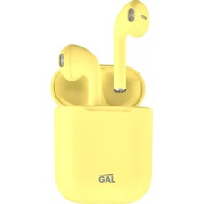 Наушники GAL TW-3500 (желтый)