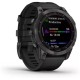 Умные часы Garmin Fenix 7 Sapphire Solar 47 мм (серый карбон/черный)