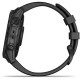 Умные часы Garmin Fenix 7 Sapphire Solar 47 мм (серый карбон/черный)