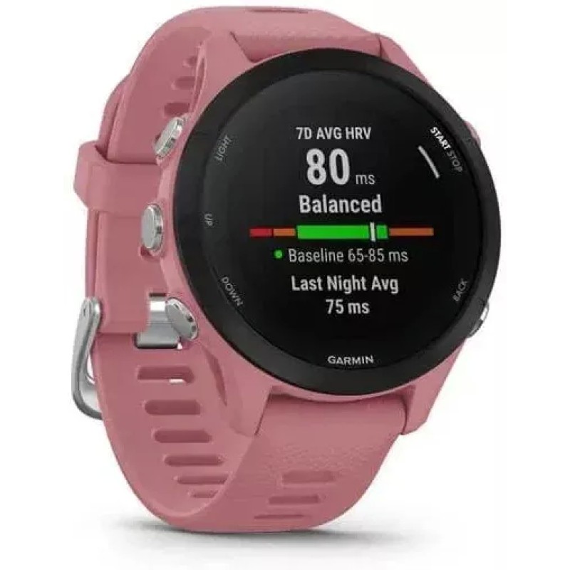 Умные часы Garmin Forerunner 255S 41 мм (пыльная роза/черный)