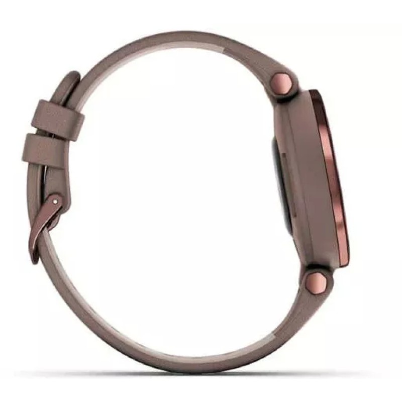 Умные часы Garmin Lily (темно-бронзовый/кожаный ремешок)