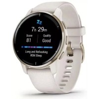 Умные часы Garmin Venu 2 Plus (золотистый/бежевый)