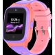 Детские умные часы LeeFine Q27 4G (розовый/фиолетовый)