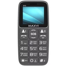 Мобильный телефон Maxvi B110 (серый)