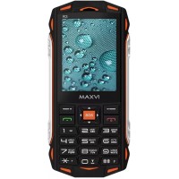 Мобильный телефон Maxvi R3 (оранжевый)