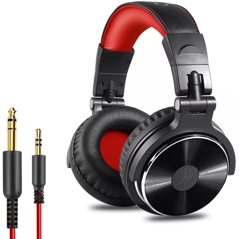 Наушники OneOdio Studio Pro 10 (черный/красный)