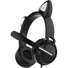 Наушники QUMO Game Cat (черный)