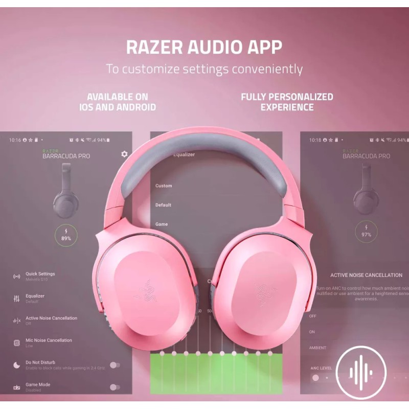 Наушники Razer Barracuda X 2022 (розовый)