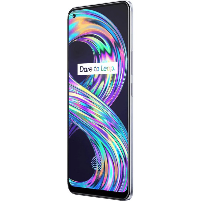 Смартфон Realme 8 6GB/128GB с NFC (кибер серебристый)