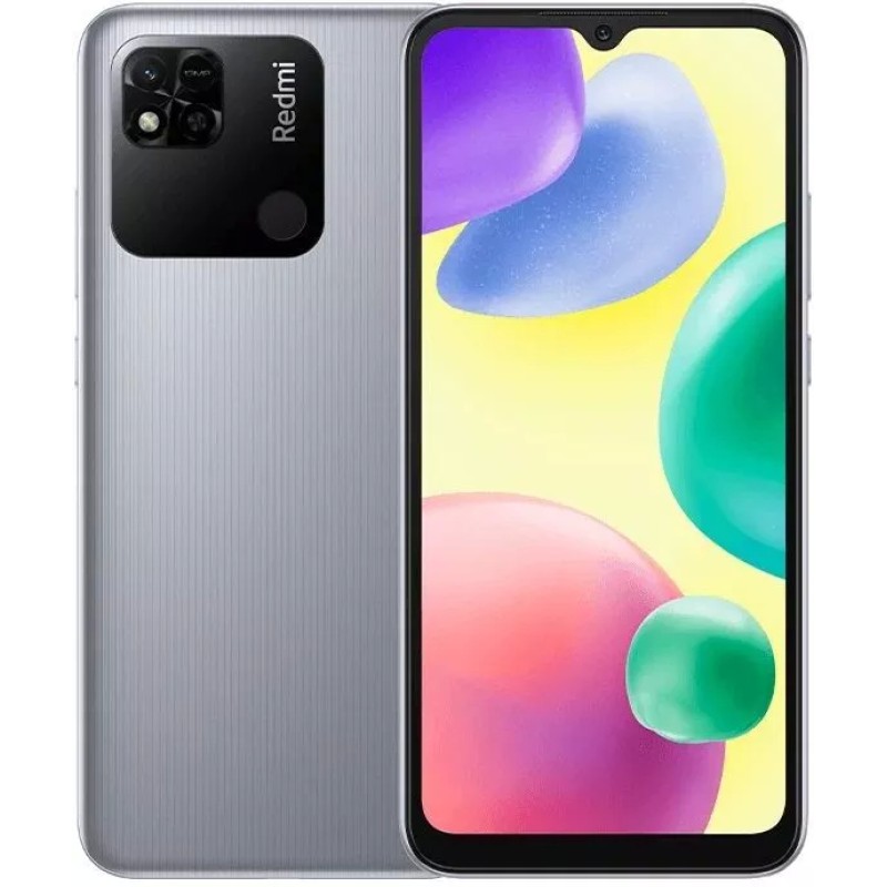 Смартфон Redmi 10A 4GB/128GB серебристый (международная версия)