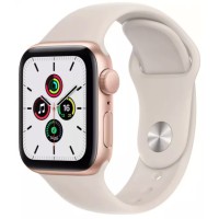 Умные часы Apple Watch SE 44mm Aluminum Gold (MKQ53)