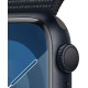 Умные часы Apple Watch Series 9 45 мм (алюминиевый корпус, полуночный/полуночный, нейлоновый ремешок)