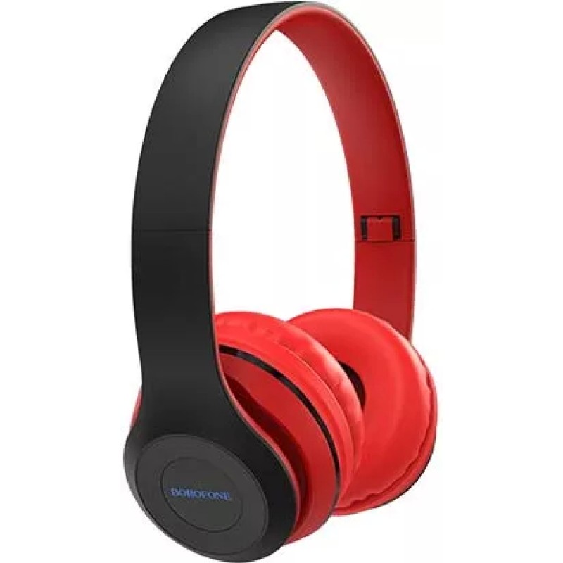 Наушники Borofone BO4 (черный/красный)