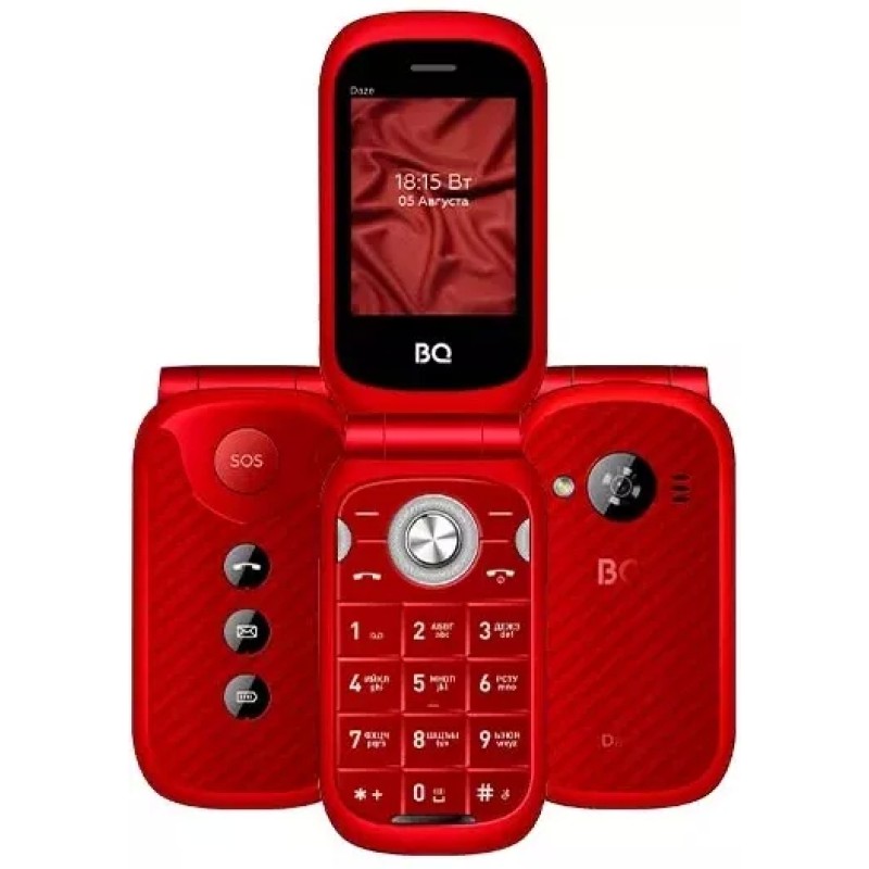Мобильный телефон BQ BQ-2451 Daze (красный)