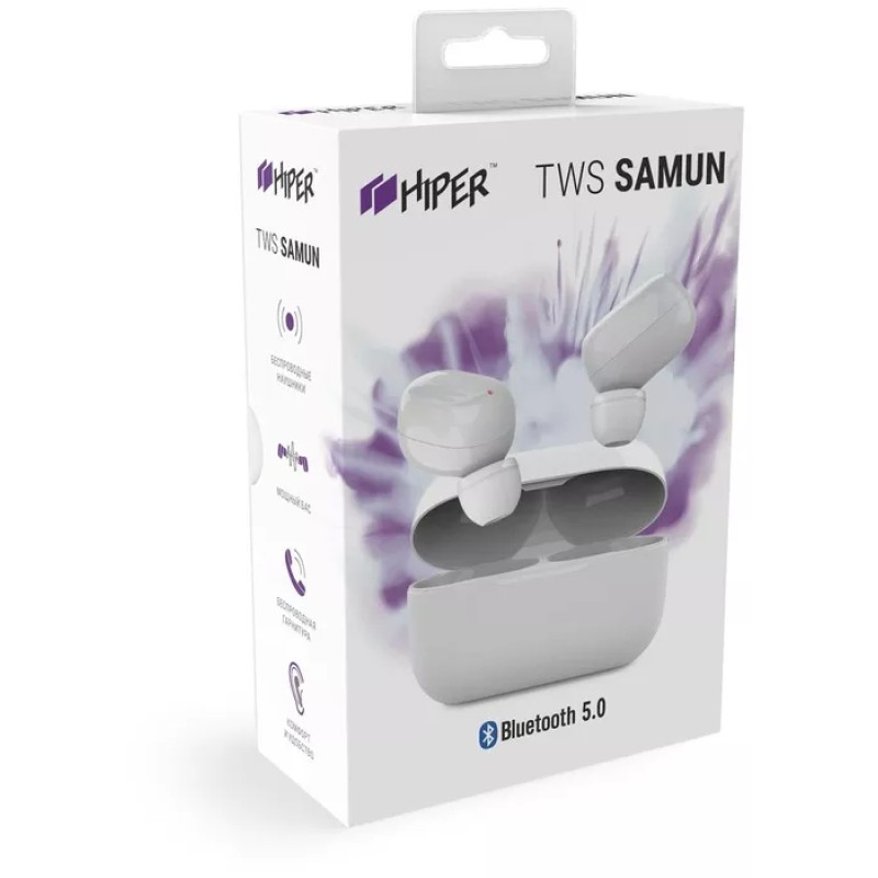 Наушники Hiper TWS Samun (белый)