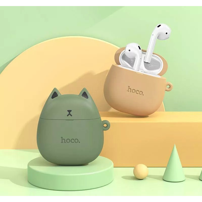 Наушники Hoco EW45 Cute Cat (коричневый)
