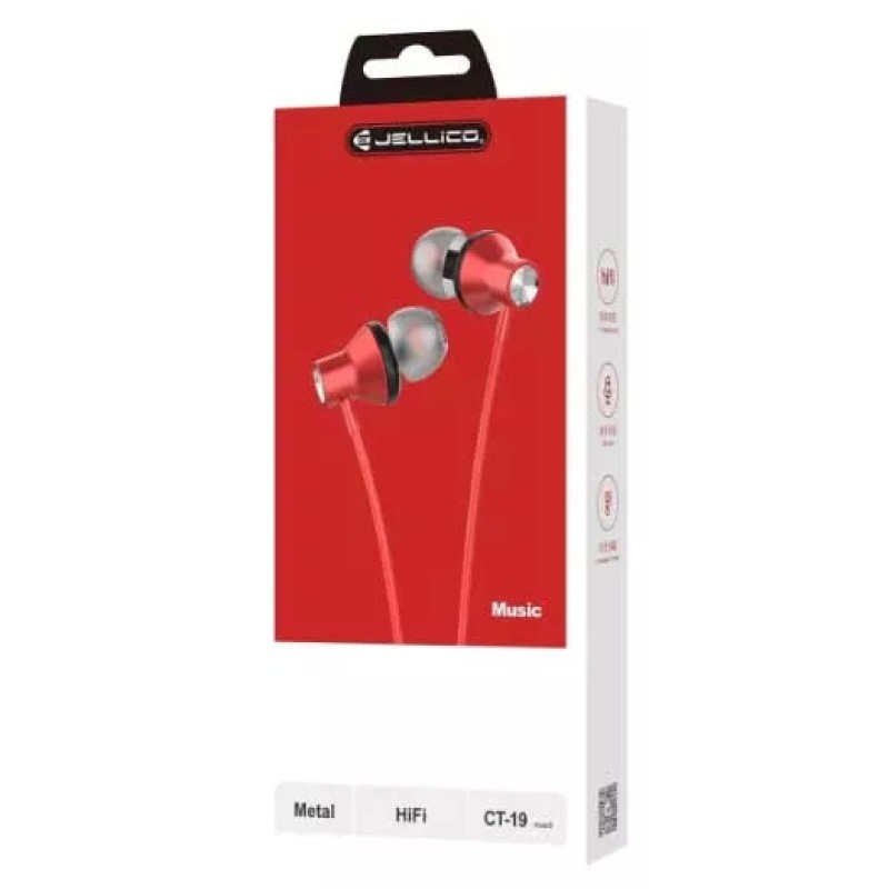 Наушники Jellico CT-19 (красный)