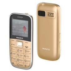 Мобильный телефон Maxvi B6 (золотистый)